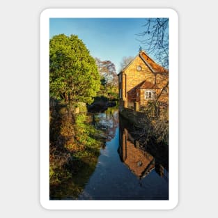 The River Dun at Hungerford Sticker